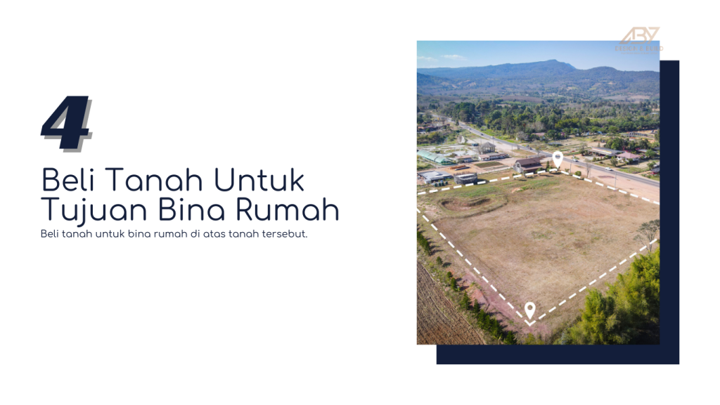 4 beli tanah utk bina rumah - ABY